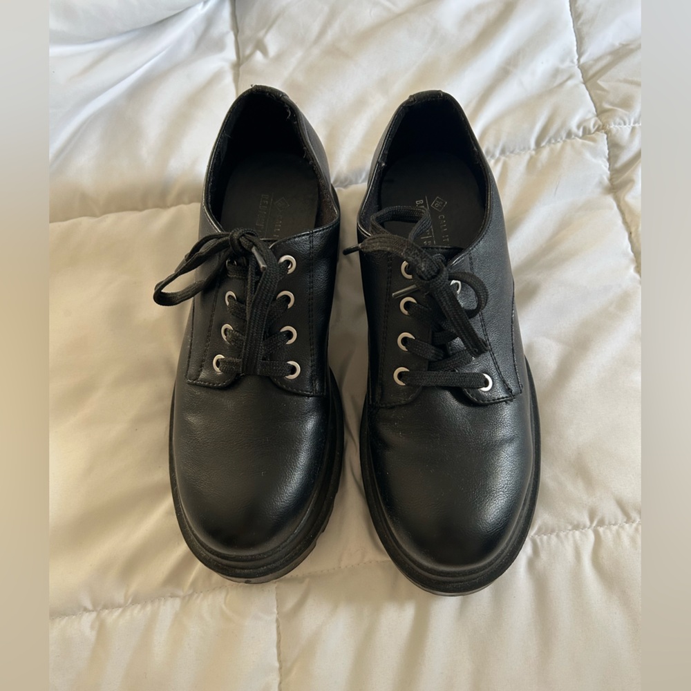 Lace-Up Loafers